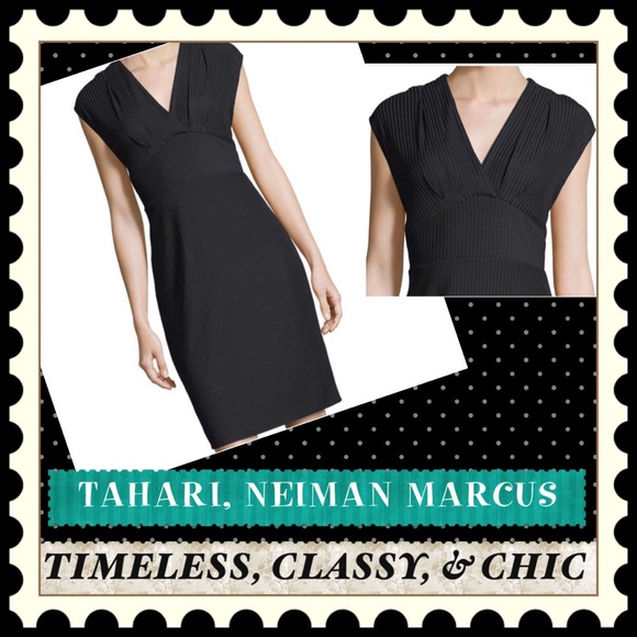 TAHARI ASL Dress Classic Neiman Marcus NWT - Picture 3 of 5